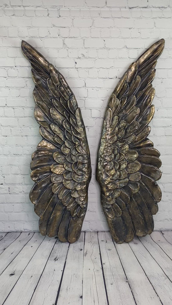 wall decor Angel Wings in Black