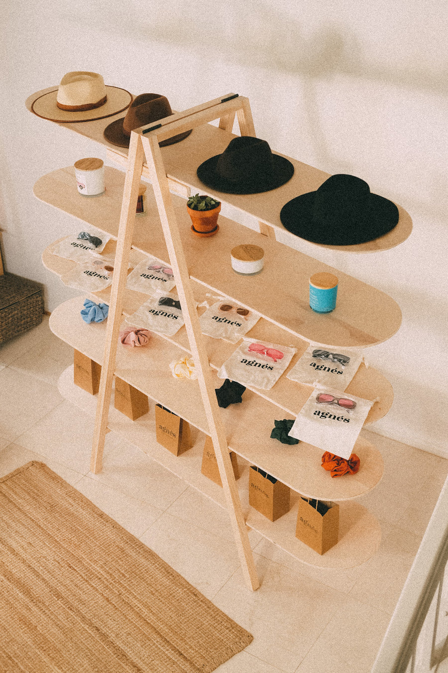 Easy Ladder shelves display LSD-5 –