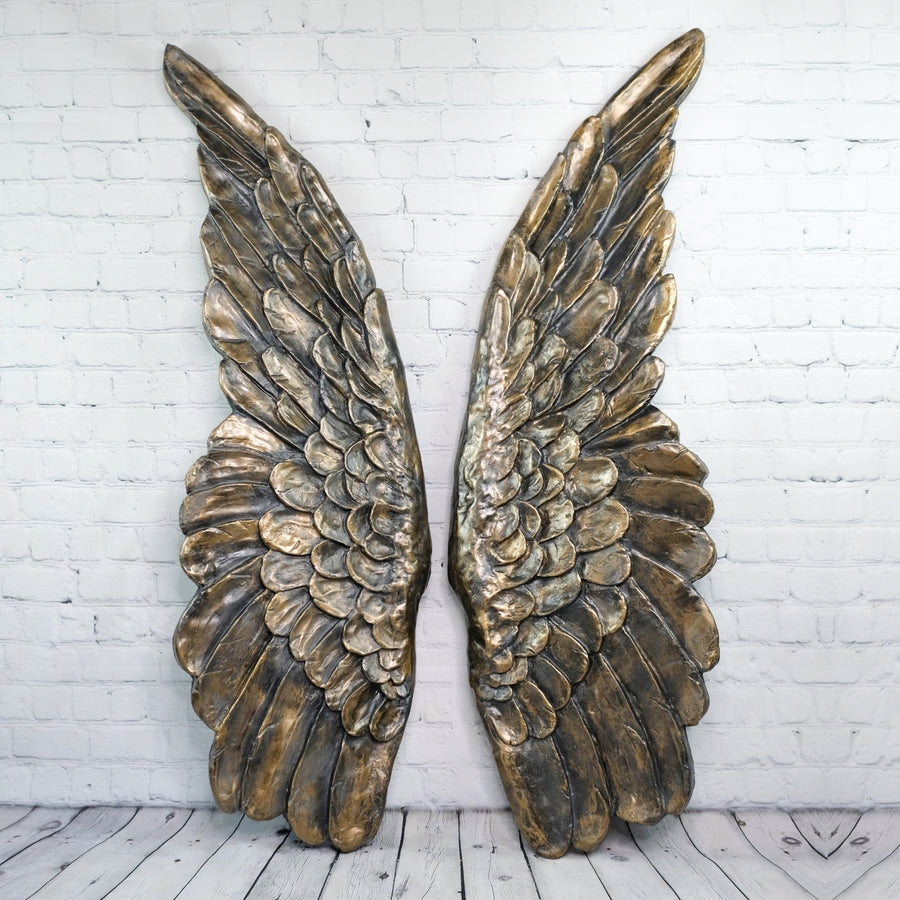 wall decor Angel Wings in Black