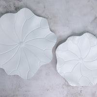 Water Leaves Wall Decor in White